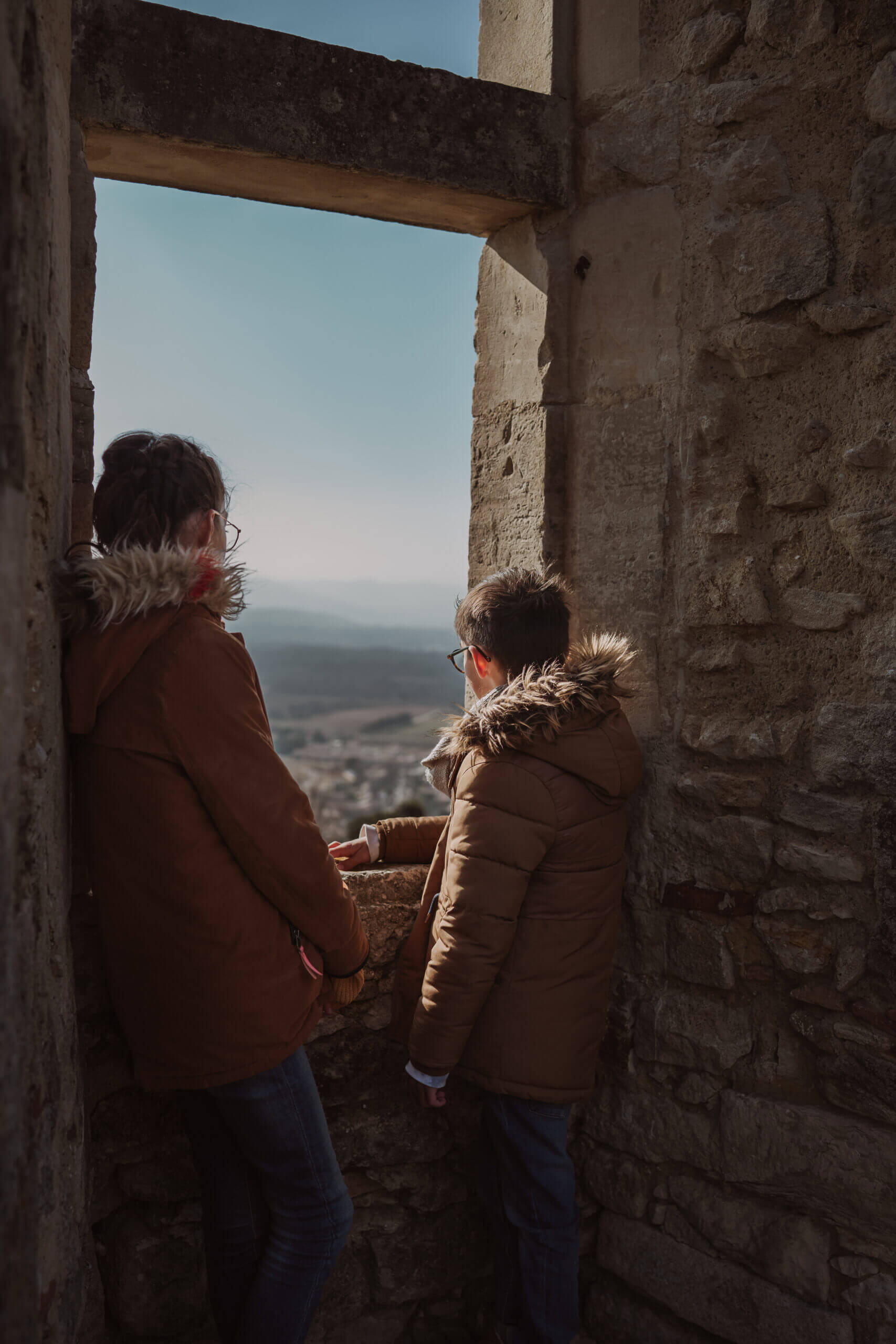 photo des enfants pendant le shooting famille