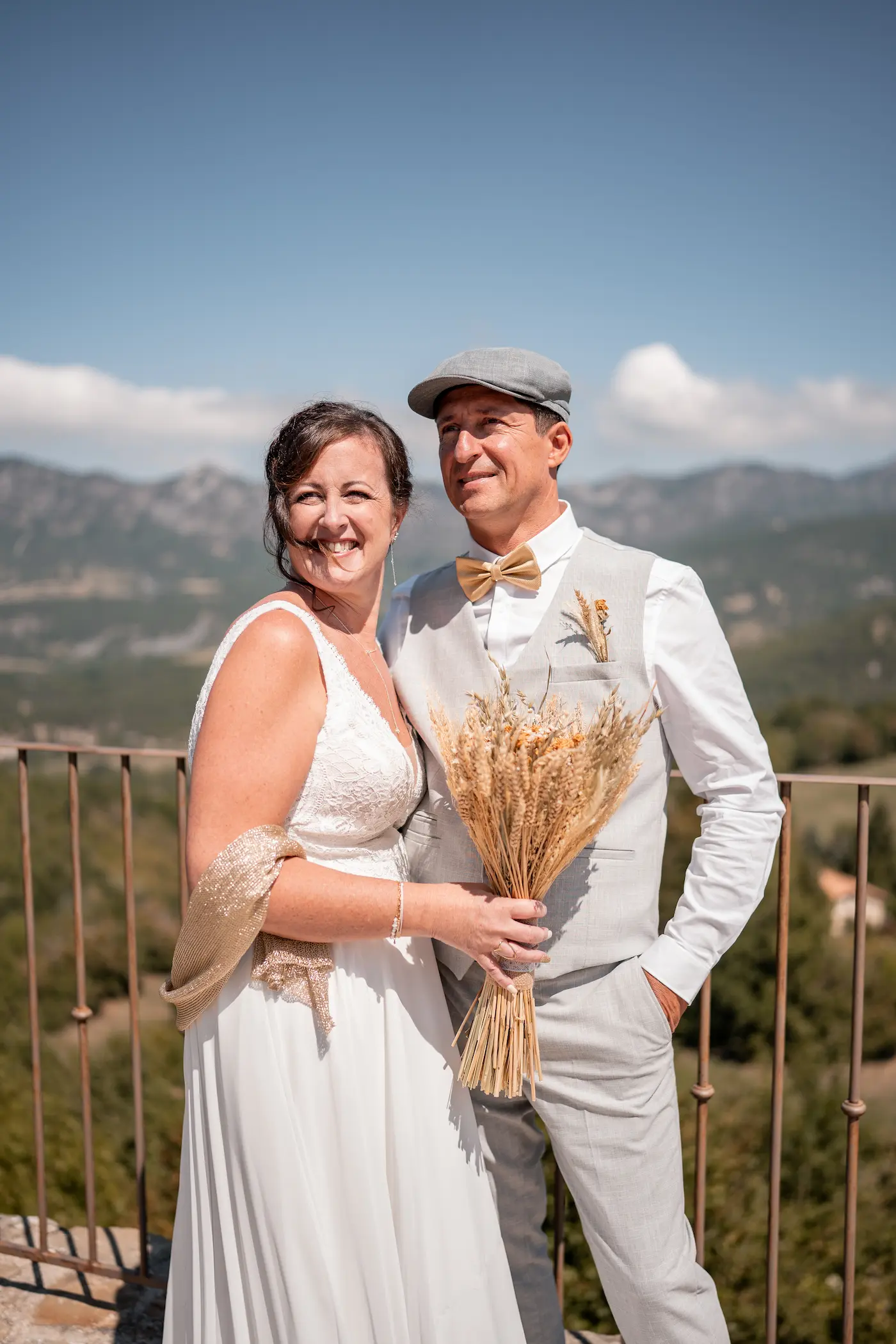 photo de couple mariage dans la drome