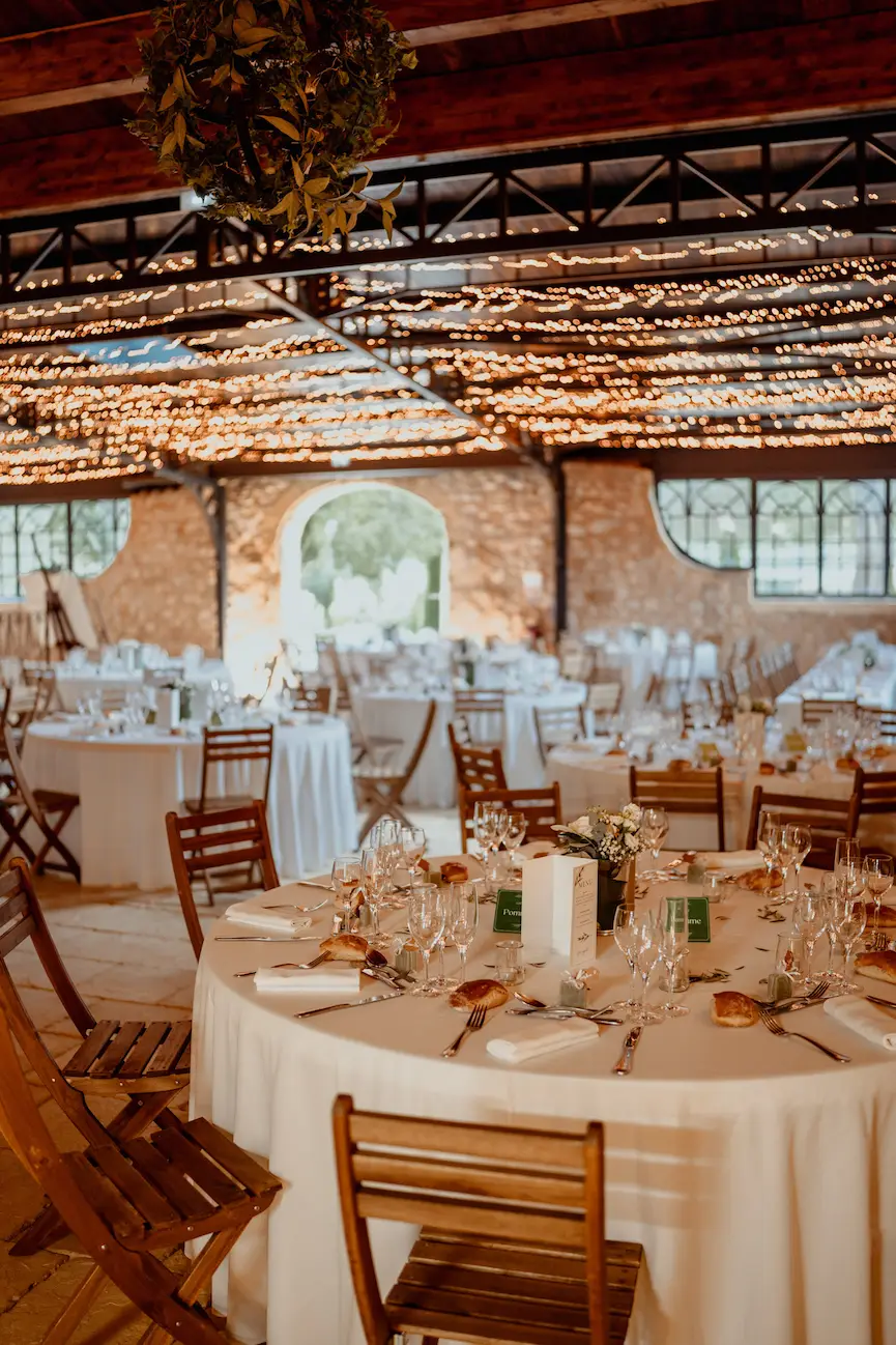 décoration de table mariage provencal